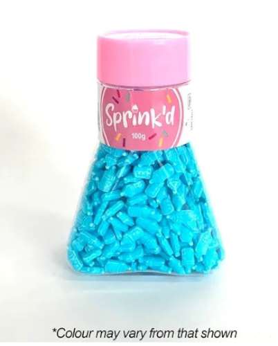 Sprink'd Sprinkles - Baby Bottles Blue